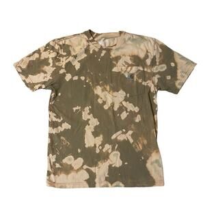 Carhartt Shirt Mens Size Small Loose Fit Pocket T-Shirt Streetwear Acid Wash